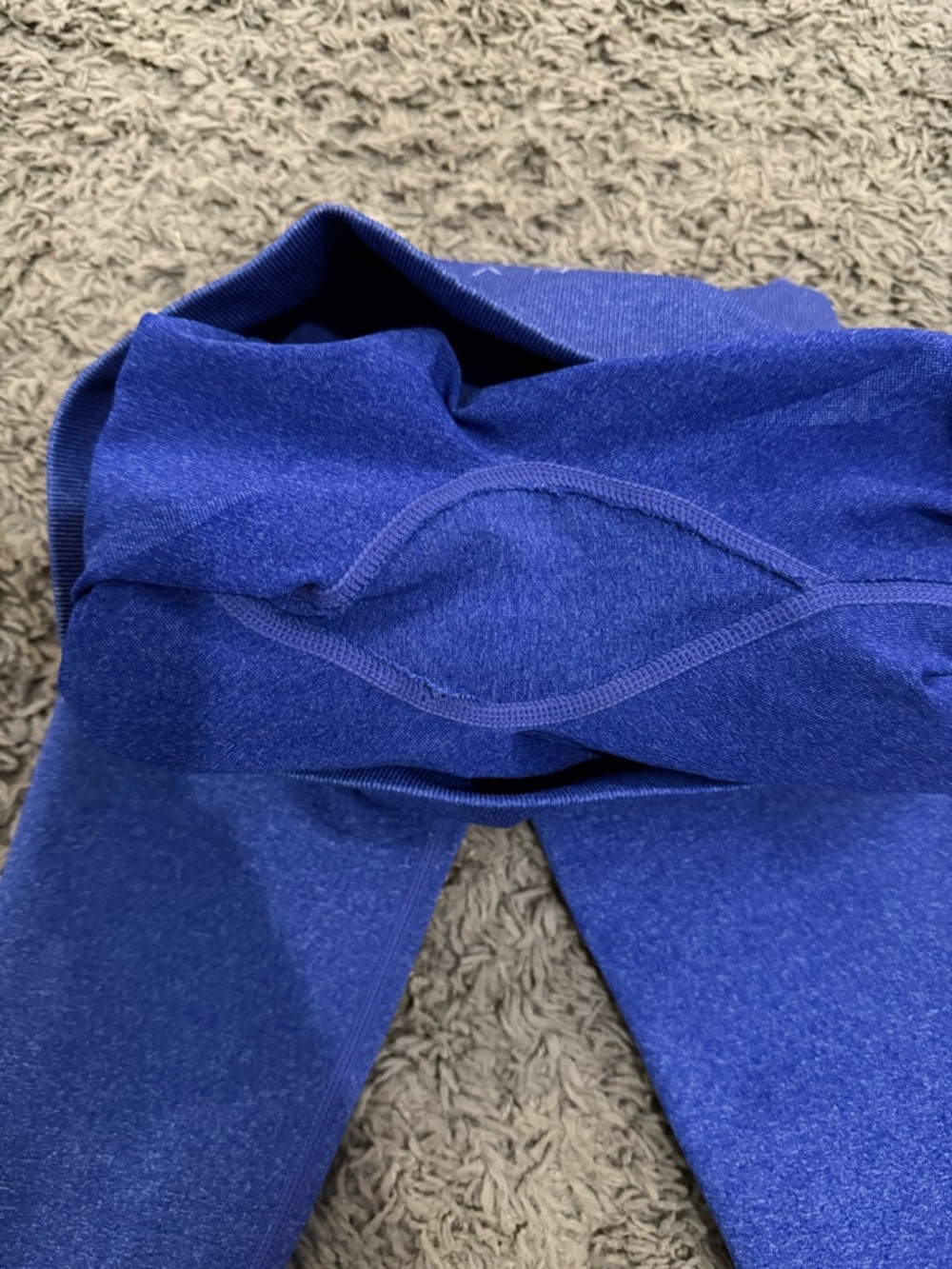 NVGTN Electric Blue Contour Seamless Leggings - Picture 4 of 4
